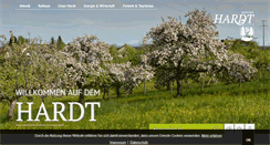 Desktop Screenshot of hardt-online.de