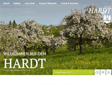 Tablet Screenshot of hardt-online.de